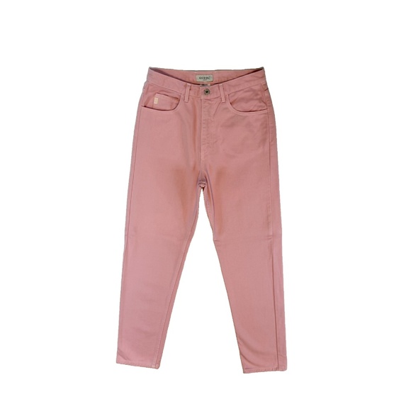 Vintage Guess High Rise Pink Jeans Women’s Size 30 Straight Leg USA 100% Cotton - Picture 15 of 15